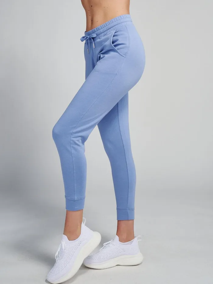 Women Varsity Brushed Lightweight Jogger Tasc Performance Pants Joggers