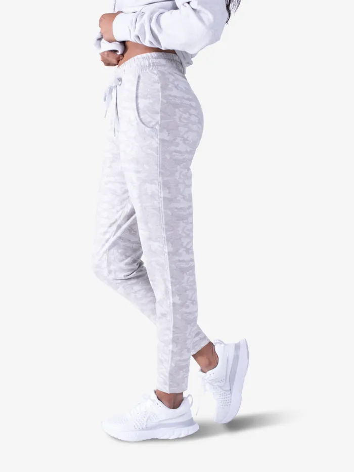 Women Varsity Brushed Lightweight Jogger Tasc Performance Pants Joggers