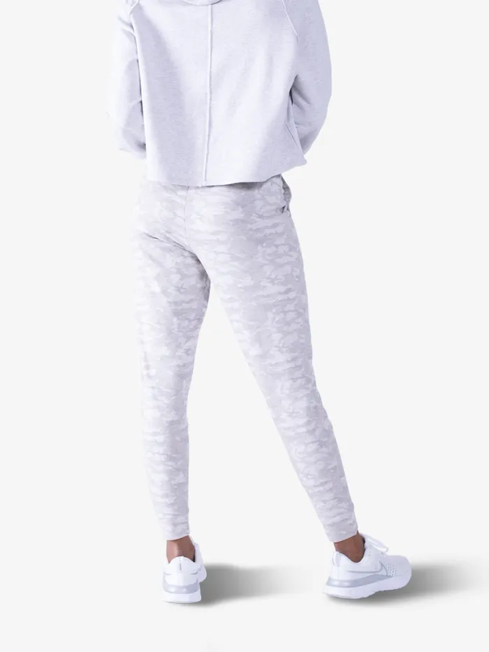 Women Varsity Brushed Lightweight Jogger Tasc Performance Pants Joggers