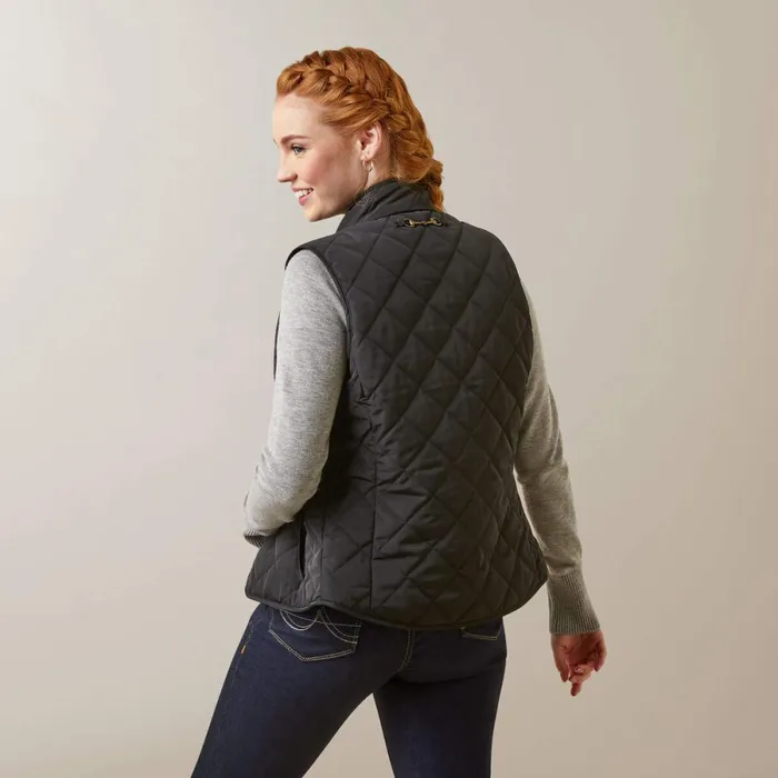 Woodside Vest Black Women Ariat Jackets and Vests Woodside Vest Black Women Ariat Jackets and Vests