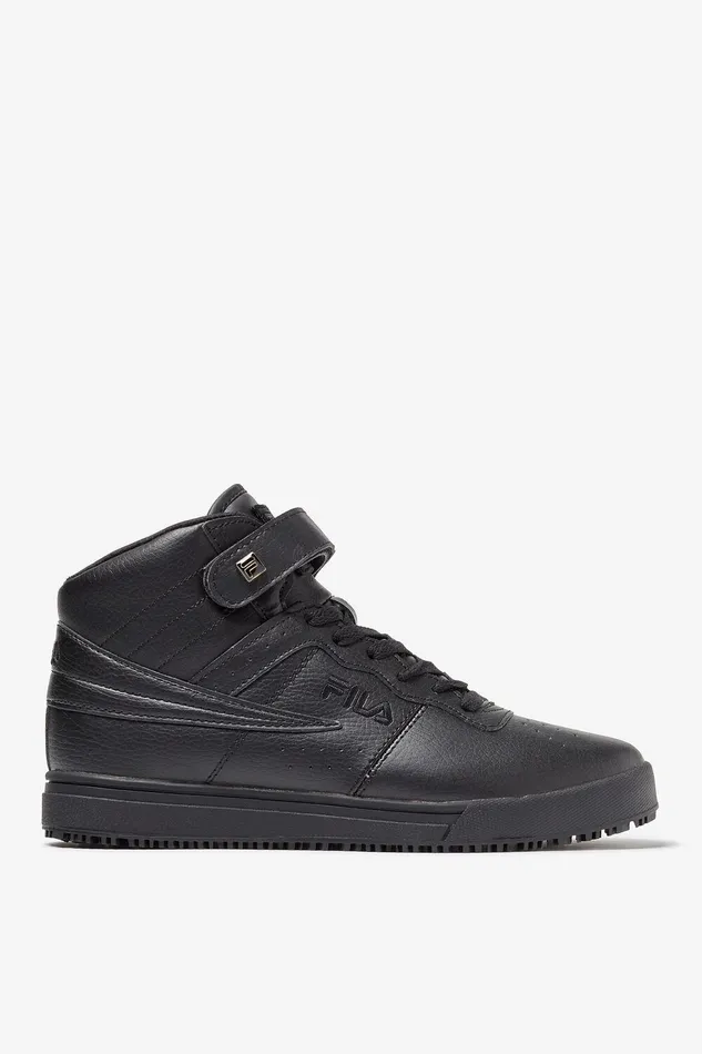 Work Shoes Women Fila Vulc 13 Slip Resistant Shoe 001 Black Black Black
