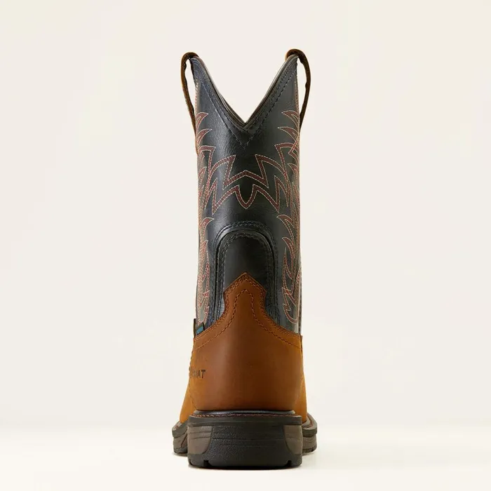 WorkHog MetGuard CSA Waterproof Composite Toe Work Boot Dark Coppermidnight Blue Men Ariat Work Boots WorkHog MetGuard CSA Waterproof Composite Toe Work Boot Dark Coppermidnight Blue Men Ariat Work Boots