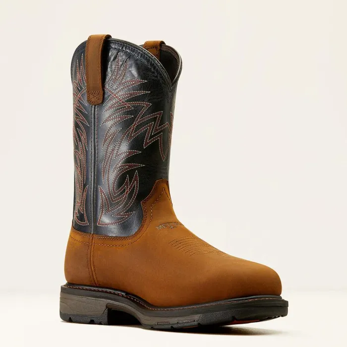 WorkHog MetGuard CSA Waterproof Composite Toe Work Boot Dark Coppermidnight Blue Men Ariat Work Boots WorkHog MetGuard CSA Waterproof Composite Toe Work Boot Dark Coppermidnight Blue Men Ariat Work Boots