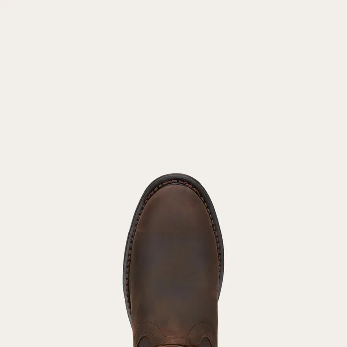 WorkHog Waterproof Composite Toe Work Boot Oily Distressed Brown Men Ariat Work Boots WorkHog Waterproof Composite Toe Work Boot Oily Distressed Brown Men Ariat Work Boots