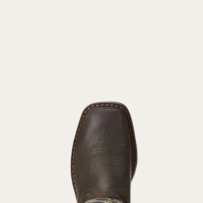 WorkHog Wide Square Toe Boot Bruin Brown Kids Ariat Big Kids039 Footwear WorkHog Wide Square Toe Boot Bruin Brown Kids Ariat Big Kids039 Footwear