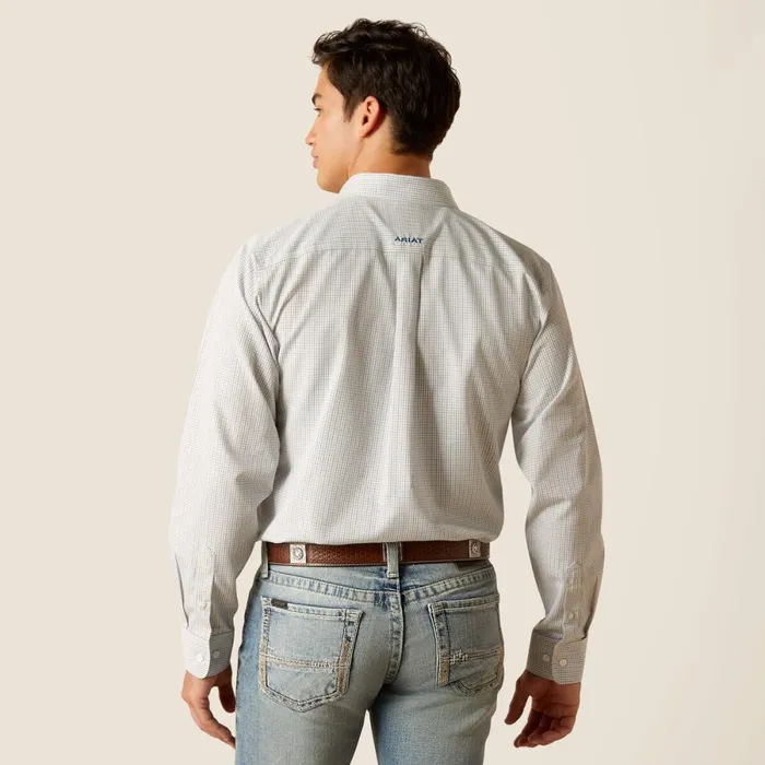Wrinkle Free Kaeden Fitted Shirt White Men Ariat Button Down Shirts Wrinkle Free Kaeden Fitted Shirt White Men Ariat Button Down Shirts