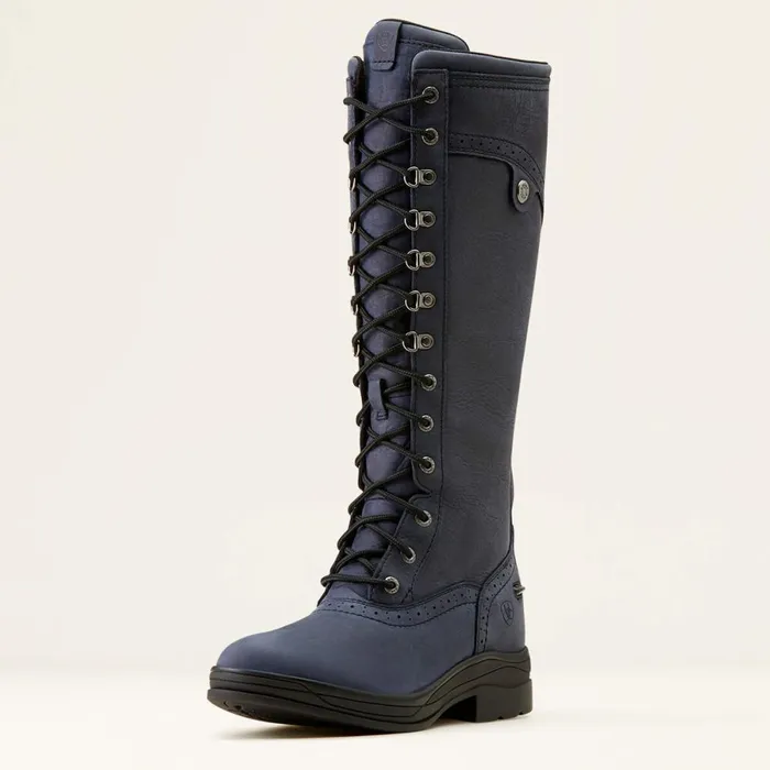 Wythburn Tall Waterproof Boot Navy Women Ariat Waterproof Boots