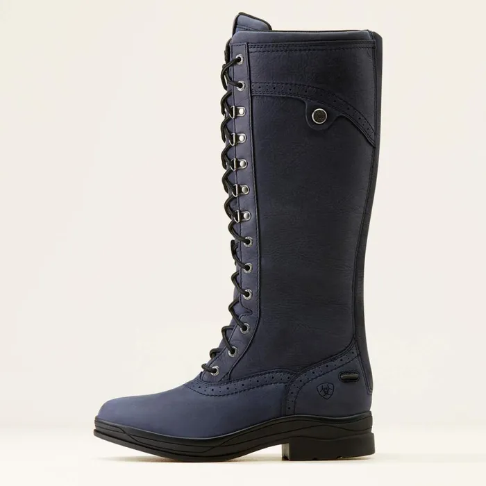Wythburn Tall Waterproof Boot Navy Women Ariat Waterproof Boots