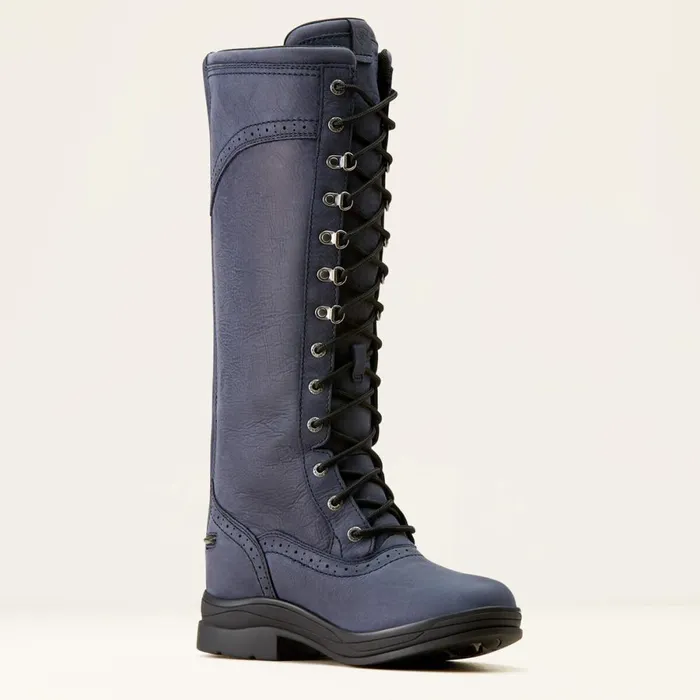 Wythburn Tall Waterproof Boot Navy Women Ariat Waterproof Boots