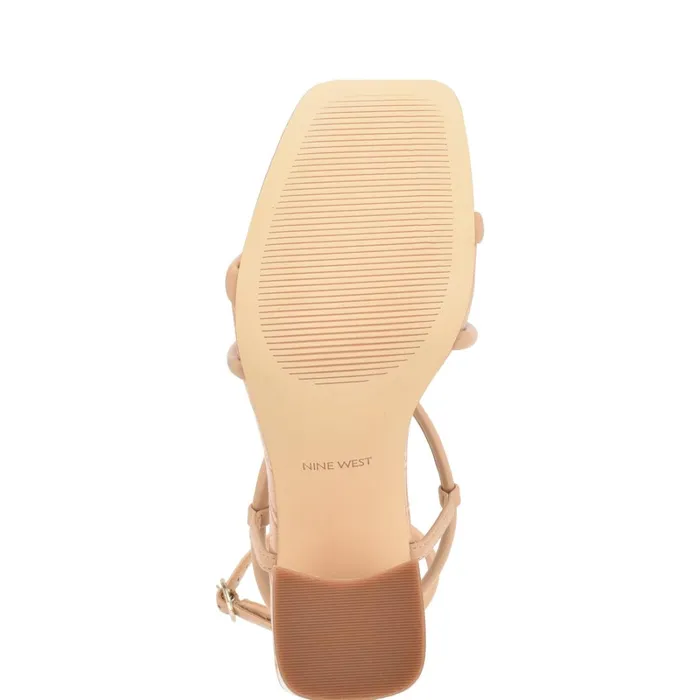 Yeera Strappy Heeled Sandals Warm Blush Women Nine West Sandals Yeera Strappy Heeled Sandals Warm Blush Women Nine West Sandals