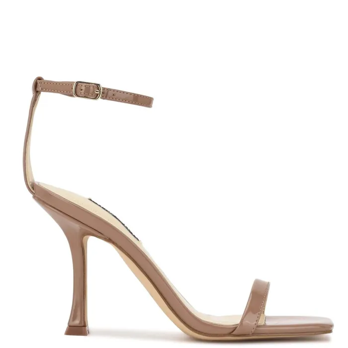 Yess Ankle Strap Sandals Clay Women Nine West High Heels