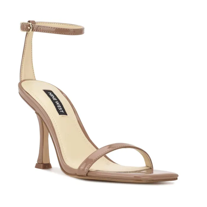 Yess Ankle Strap Sandals Clay Women Nine West High Heels Yess Ankle Strap Sandals Clay Women Nine West High Heels