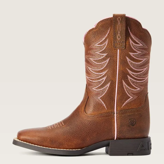 Youth Firecatcher Western Boot Rowdy Brown Kids Ariat Big Kids039 Footwear Youth Firecatcher Western Boot Rowdy Brown Kids Ariat Big Kids039 Footwear